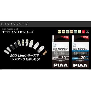 PIAA エコラインLED　バックランプ　T20　HS107　6500K　310ルーメン