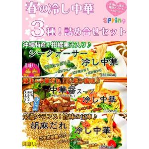 冷麺お試し3種6人前セット 胡麻だれ シークワーサー 中華醤だれ 各2食入り