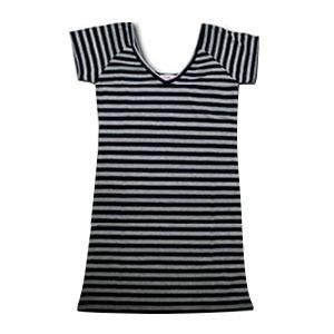 ボーダーtシャツ 2wayワンピース 357 Ab Be7040 Zakka Don 通販 Yahoo ショッピング