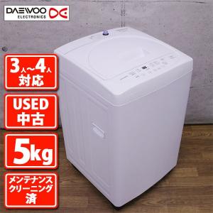 DW-S50AW　5.0kg全自動洗濯機　Daewoo (中古 メンテ・クリーニング済)
