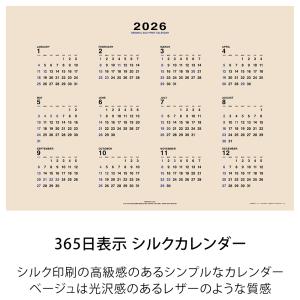 カレンダー 2026 壁掛け ブラック ベージ...の詳細画像3