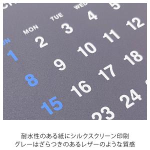 カレンダー 2026 壁掛け ブラック ベージ...の詳細画像4