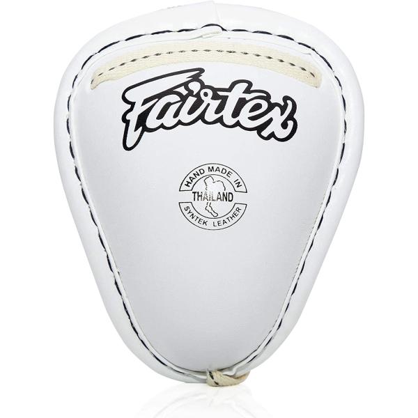 Fairtex フェアテックス ファールカップサポーター スチール製 ホワイト