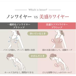 美盛り 総レース ブラトップ ブラキャミ カッ...の詳細画像3