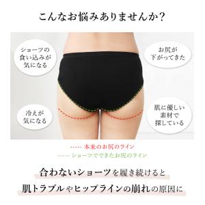ショーツ レディース ハイウエスト 綿 下着 ...の詳細画像3