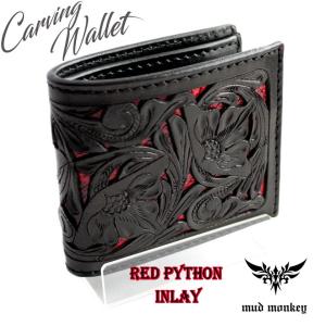 二つ折り財布/カービングウォレット/バイカーズウォレット/ライダース