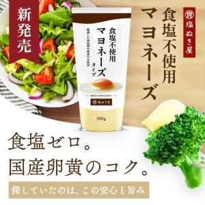 塩ぬき屋 食塩不使用 マヨネーズ 300g|無...の詳細画像1