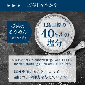 無塩 そうめん 5袋分 国産 無添加 食塩不使...の詳細画像4