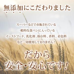 常温保存可能 無添加 食塩不使用 無塩パン 2...の詳細画像4