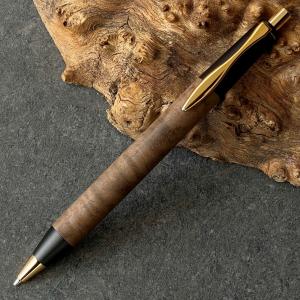 やまだ工房木軸ボールペン G2規格 吉野杉軸 吉野杉瘤杢手作り