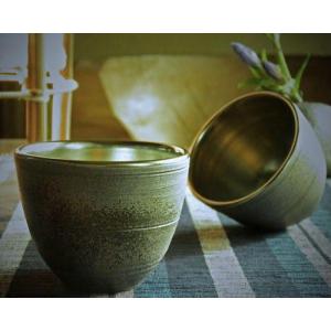 信楽焼 ぐい呑み 丸 光彩 酒器 陶器 おしゃれ 冷酒器 お猪口 盃 食器