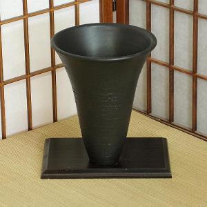 辰砂 多口 花器 花瓶 フラワーベース 華道 いけばな MYK：KENZAN - SHO 150 （takaku セット）【瓦】【花瓶】【花器