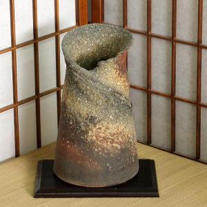 並行輸入品】陶器 花瓶 3点セット オレンジ 青 黄色 花器 Cute Vase