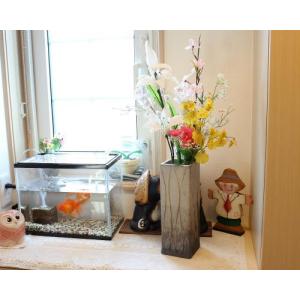 【信楽焼】大壺 花瓶 花器 刷毛目 線引紋 伝統工芸品 インテリア 置物 ポイント15倍]信楽焼 大きな 花瓶 刷毛目 25号 おしゃれ 大壺 つぼ