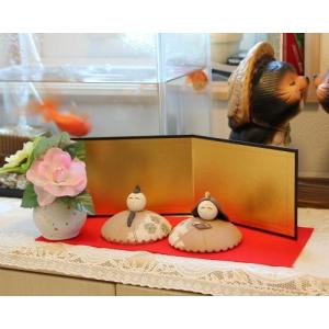 信楽焼 モダン 雛人形 おしゃれ ひな人形 ひな人形