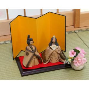 小田益三作 御殿雛（純金箔） : 加納屋北岸 - 通販 - Yahoo!ショッピング