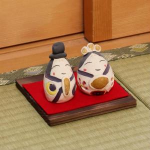 雛人形　桃の節句　信楽焼 桃の節句 | 畑萬陶苑 ONLINE SHOP 雛人形 桃の節句 信楽焼 御所雛 立ち雛