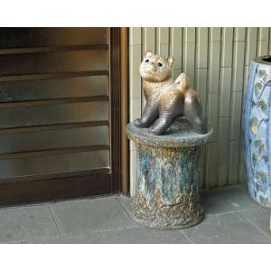 信楽焼 シーサー 置物 8号 ペア 狛犬 阿吽 玄関 おしゃれ かわいい