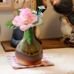 アウトレット 信楽焼 2025年 蛇 干支 花瓶 ビードロ へび [乙巳 巳