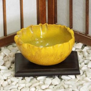 信楽焼 花器 金彩 松皮 立花 陶器 花瓶 生け花 和風 華道 池坊 生花用