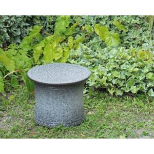 信楽焼 フラワースタンド 園芸 花台 たぬき 切株 10号 おしゃれ 狸