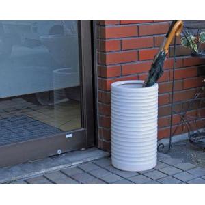 ポイント5倍]信楽焼 陶器 傘立て 窯変 たわみ 傘たて スリム 北欧