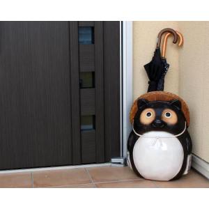 信楽焼 陶器 傘立て 白 輪彫 傘たて スリム 北欧 おしゃれ