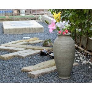 大型　信楽焼　松皮花瓶　20号 信楽焼大壷 窯肌松皮壺型花瓶20号 : 器屋一信ヤフー店 - 通販