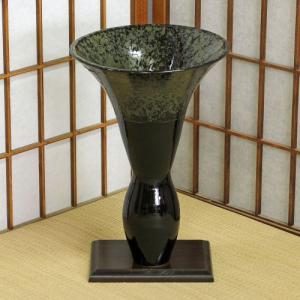 ポイント10倍]信楽焼 大きな 花瓶 古陶 ビードロ 18号 おしゃれ 大壺