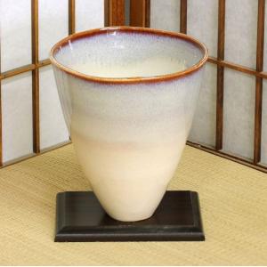 信楽焼 ほおづき花器 和風 癒し 壷 つぼ 花瓶 花器 陶器 花入れ