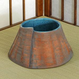 ポイント15倍]信楽焼 大きな 花瓶 刷毛目 25号 おしゃれ 大壺 つぼ