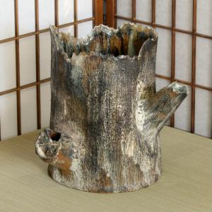 専好立華瓶(小角・耳付) 花器 花瓶 銅器 フラワーベース : フラワー