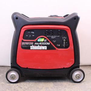 1)Shindaiwa/新ダイワ iEG900M 900kVA インバータ発電機