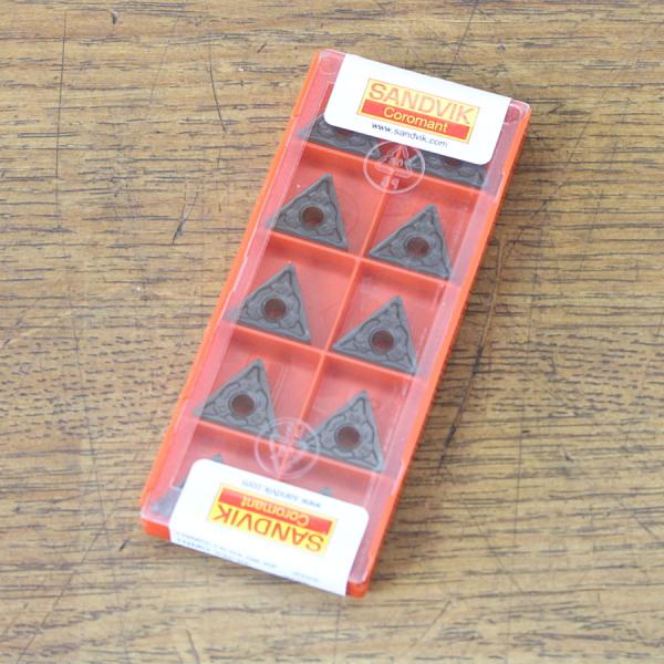 未使用）SANDVIK/サンドビック TNMG160408-KF/3225 スローアウェイチップ
