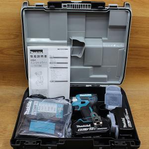 未使用）Makita/マキタ TD173DRGX 充電式インパクトドライバー 18V/6.0Ah 純正バッテリー×2 フルセット