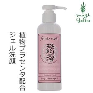 フルーツルーツ 洗顔料 無添加 5Fruits Line ジューシー クレンジングジェル for ノーマルドライ 200ml オーガニック  正規品 天然 ノンケミカル