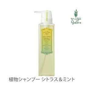 ボンヌプランツ シャンプー 無添加 Bonne Plantes スウィーツソーパー ボンヌプランツシリーズ シャンプー シトラス&ミント 300ml ノンシリコン｜mugigokoro-y