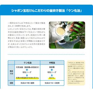 石鹸 シャボン玉石けん EM石けん・浴用100...の詳細画像2