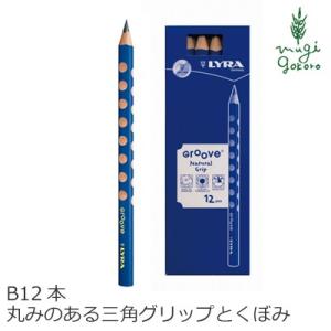 リラ 鉛筆 グルーヴ Bグラファイト 1箱(12本入り) 購入金額別特典あり 正規品 オーガニック ...