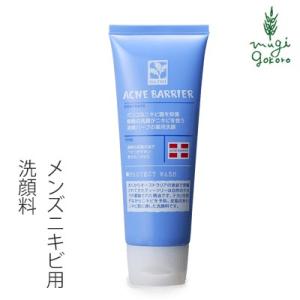 メンズアクネバリア 洗顔フォーム 洗顔料 薬用ウォッシュ 100g オーガニック 無添加 石澤研究所 医薬部外品 スキンケア 洗顔フォーム にきび ニキビ｜mugigokoro-y