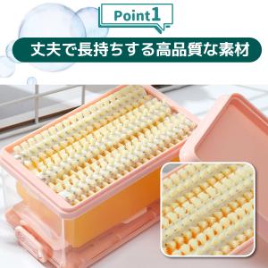 石鹸ケース ブラシ付き バス用品 泡立つ洗濯せ...の詳細画像3