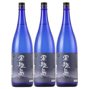 軍艦島 芋焼酎1800ML 3本セット 世界国際味覚審査機構 優秀味覚賞 長崎 業務用 土産 酒 父の日 退職 誕生日 敬老