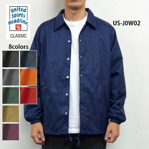 コーチジャケット メンズ ウィンドブレーカー ジャケット 無地 レディース アウター 裏地付き ( ...