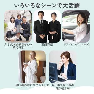 携帯スリッパ 折りたたみスリッパ 携帯用スリッ...の詳細画像2