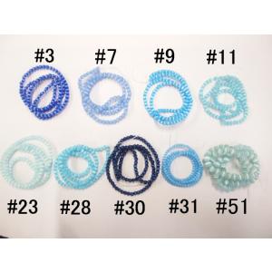 キャッツアイ 丸玉 ブルー系 一連  アクセサリーパーツ ビーズ パーツ ハンドメイド 手芸 材料