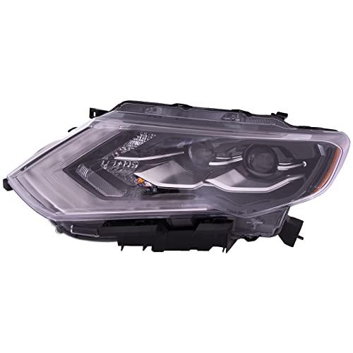 HEADLIGHTSDEPOT 2017-2018年日産ローグレフトドライバーサイドCAPA認定LE...