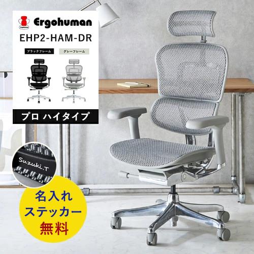 【即納 / 正規店】 エルゴヒューマン プロ2 ハイタイプ EHP2-HAM-DR Pro 新型 パ...