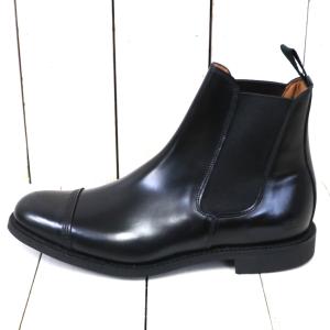 【10%OFFクーポン配布中】SANDERS (サンダース)『Military Cap Toe Chelsea』(Black)｜muldershop