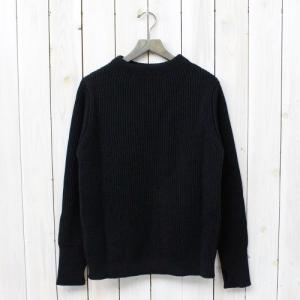 【10%OFFクーポン配布中】ANDERSEN-ANDERSEN (アンデルセン-アンデルセン)『THE NAVY-CREW NECK』(Black)｜muldershop