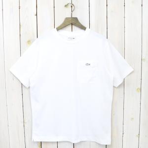 【10%OFFクーポン配布中】LACOSTE (ラコステ)『ポケットTシャツ』(WHITE)｜muldershop